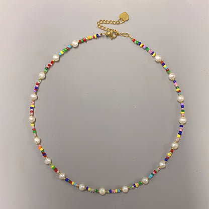 Clara – Collar de Perlas de Agua Dulce