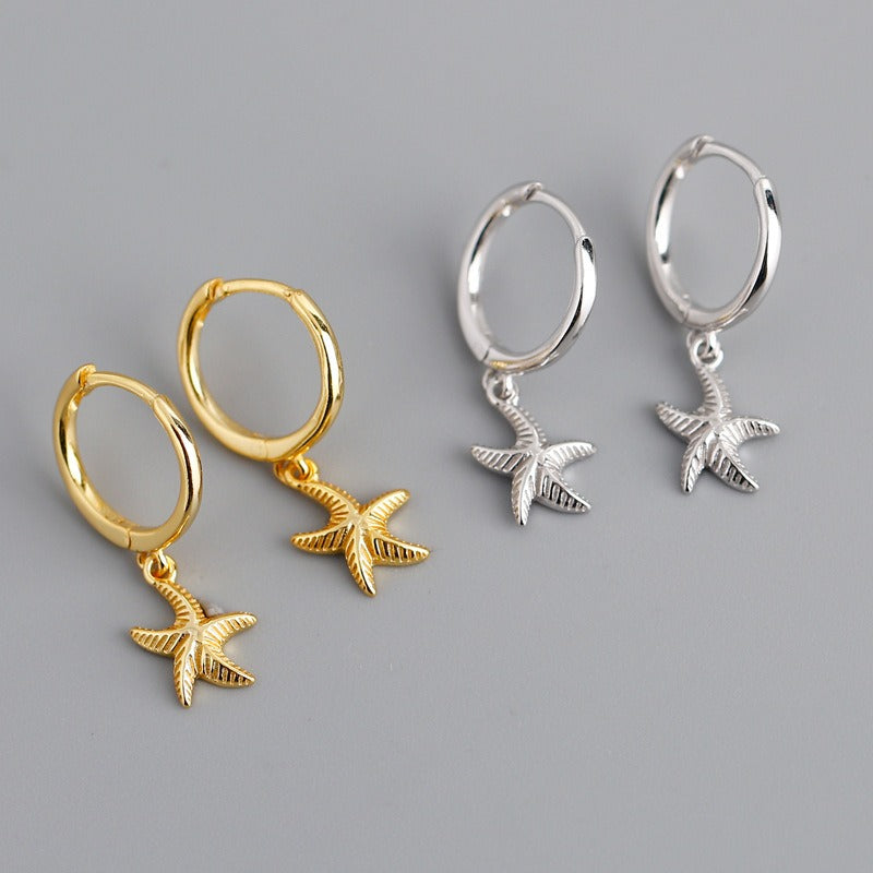 Lella – Pendientes Estrella de Mar Tropical