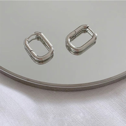 Colette – Pendientes Ovalados Franceses Elegantes