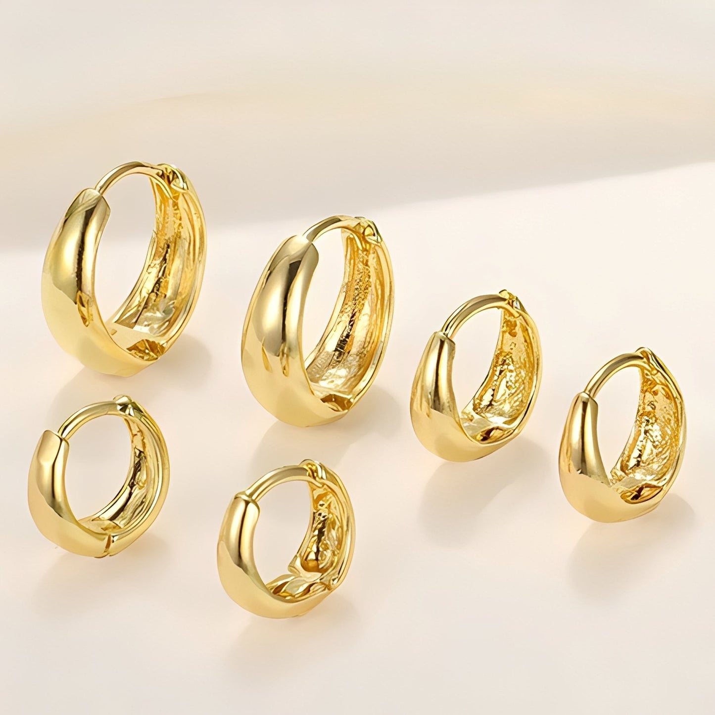 Renee – Pendientes Dorados