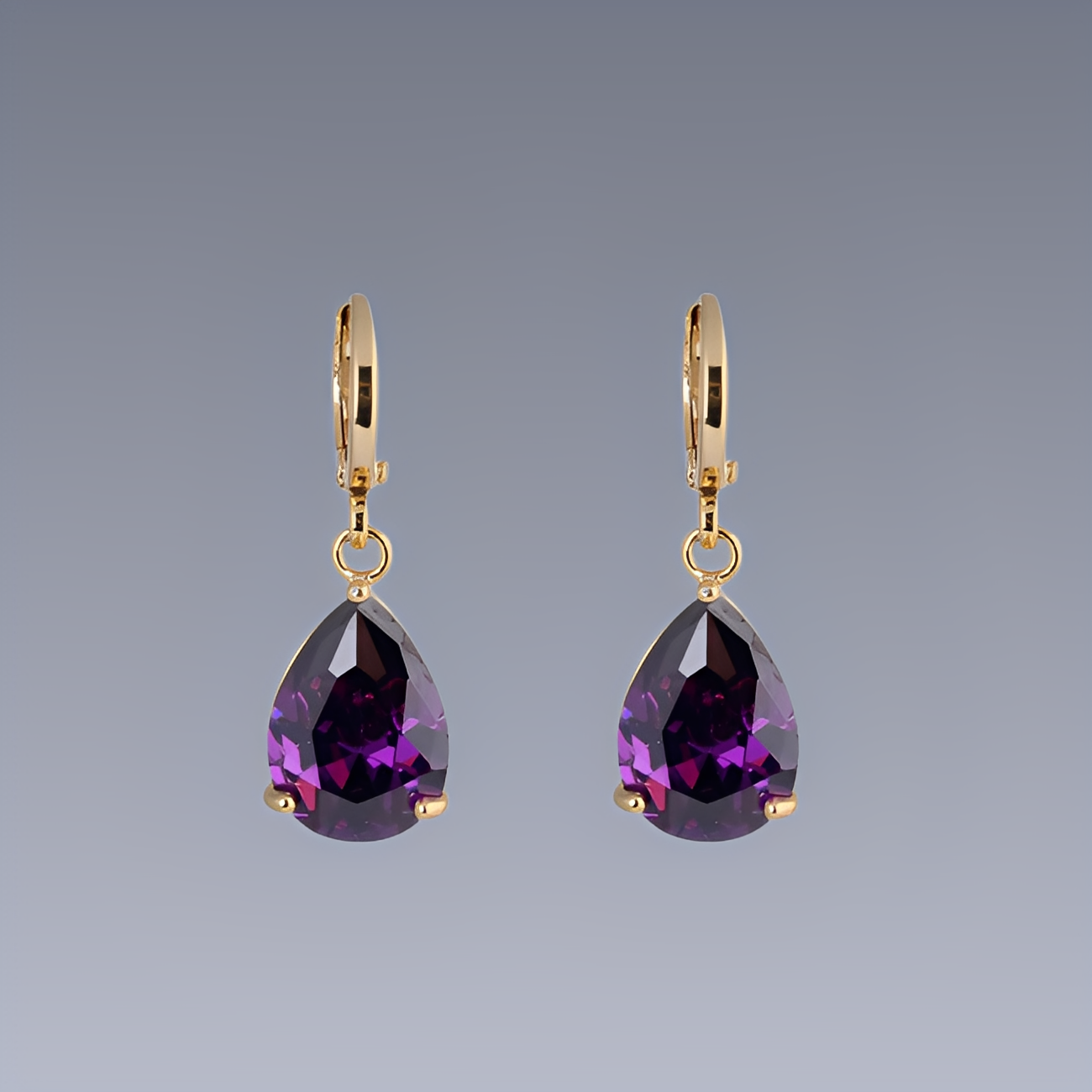 Nori – Pendientes Elegantes Piedra & Oro