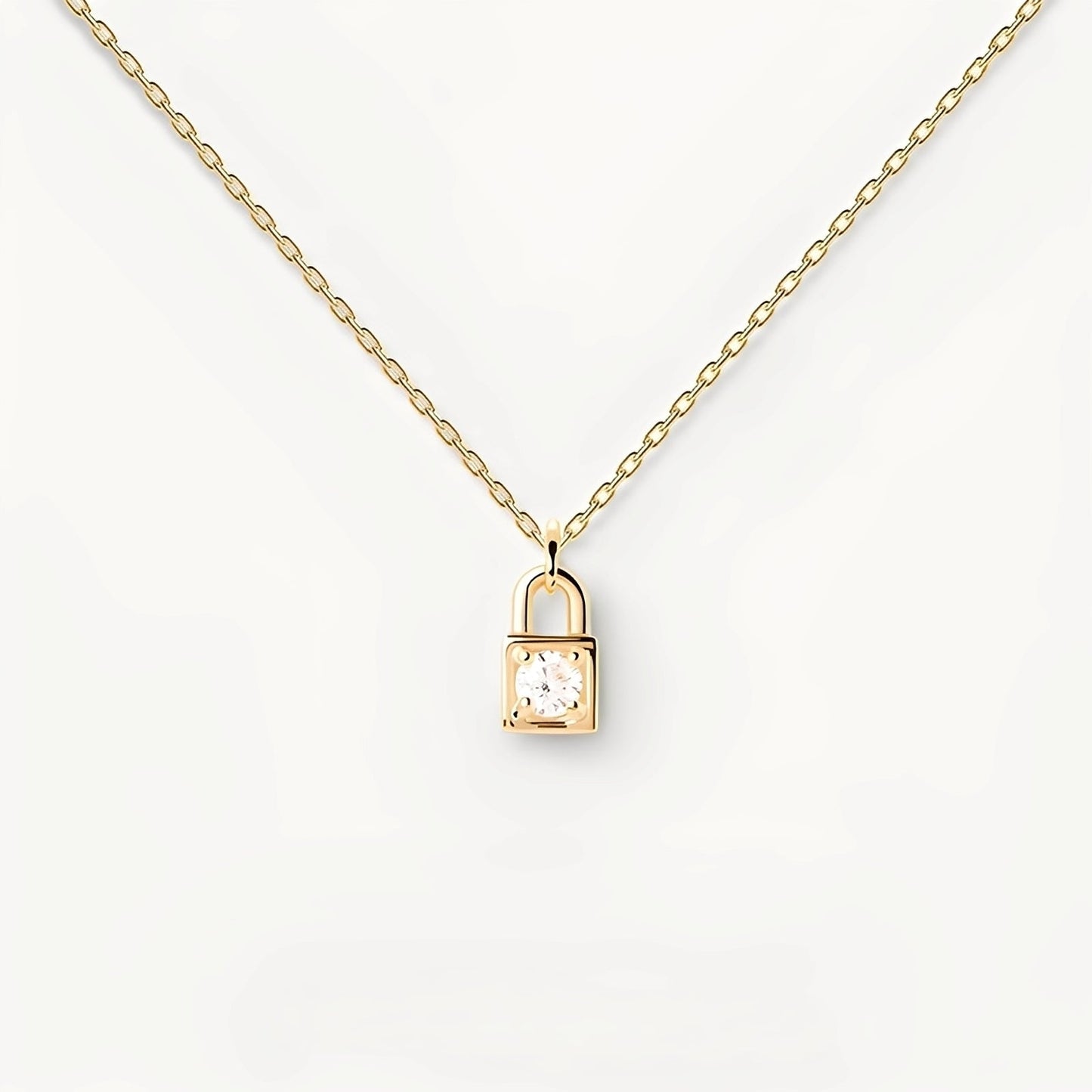 Maelyne – Collar Colgante Candado Mini