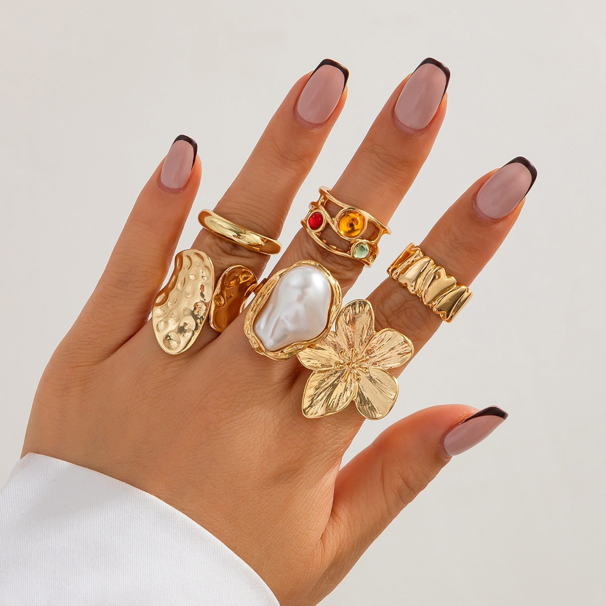 Merina – Set de 6 Anillos Declaración