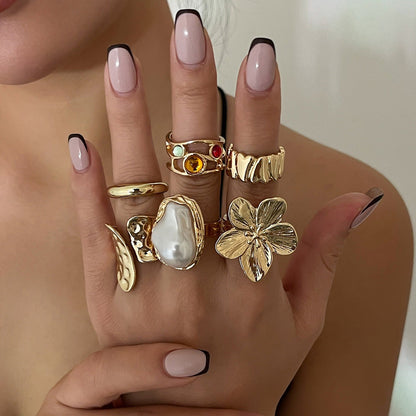Merina – Set de 6 Anillos Declaración