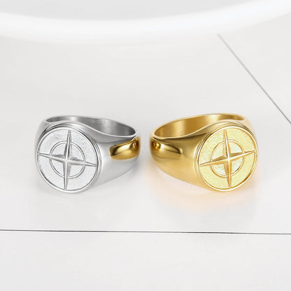 Marina – Anillo Náutico con Diseño de Ancla