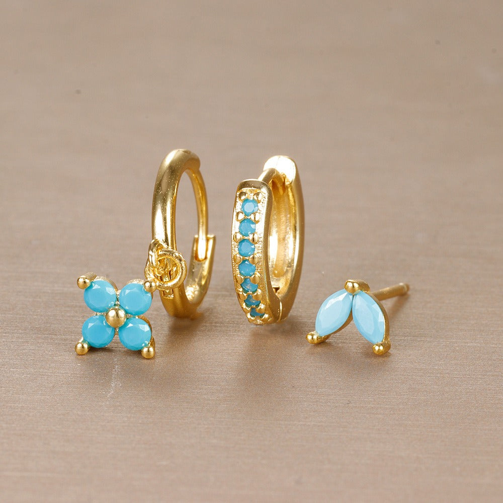 Olivia – Set de Pendientes Geométricos