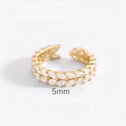 Patricia – Anillo Hojas de Primavera