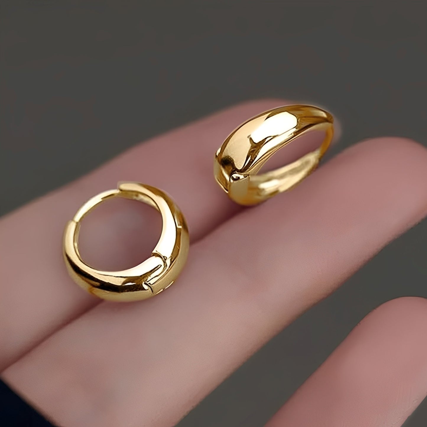 Renee – Pendientes Dorados