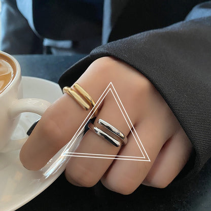 Cecilia – Anillo Grande Brillante e Irregular