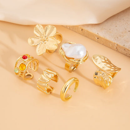 Merina – Set de 6 Anillos Declaración