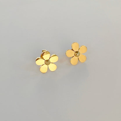 Diane – Pendientes Flor Margarita Elegantes