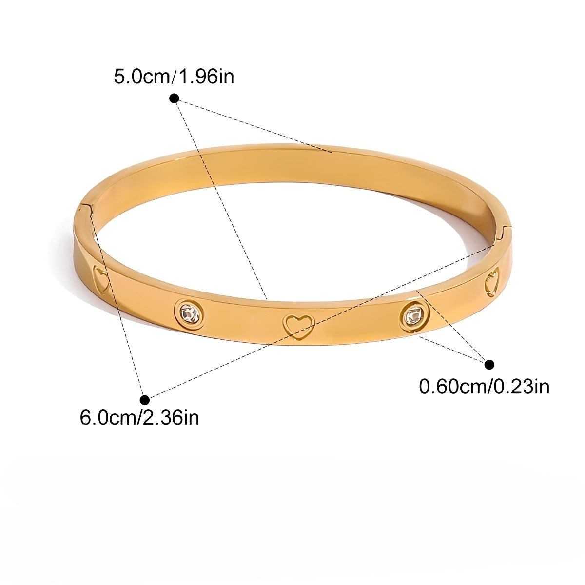 Carmella – Pulsera de Acero Inoxidable