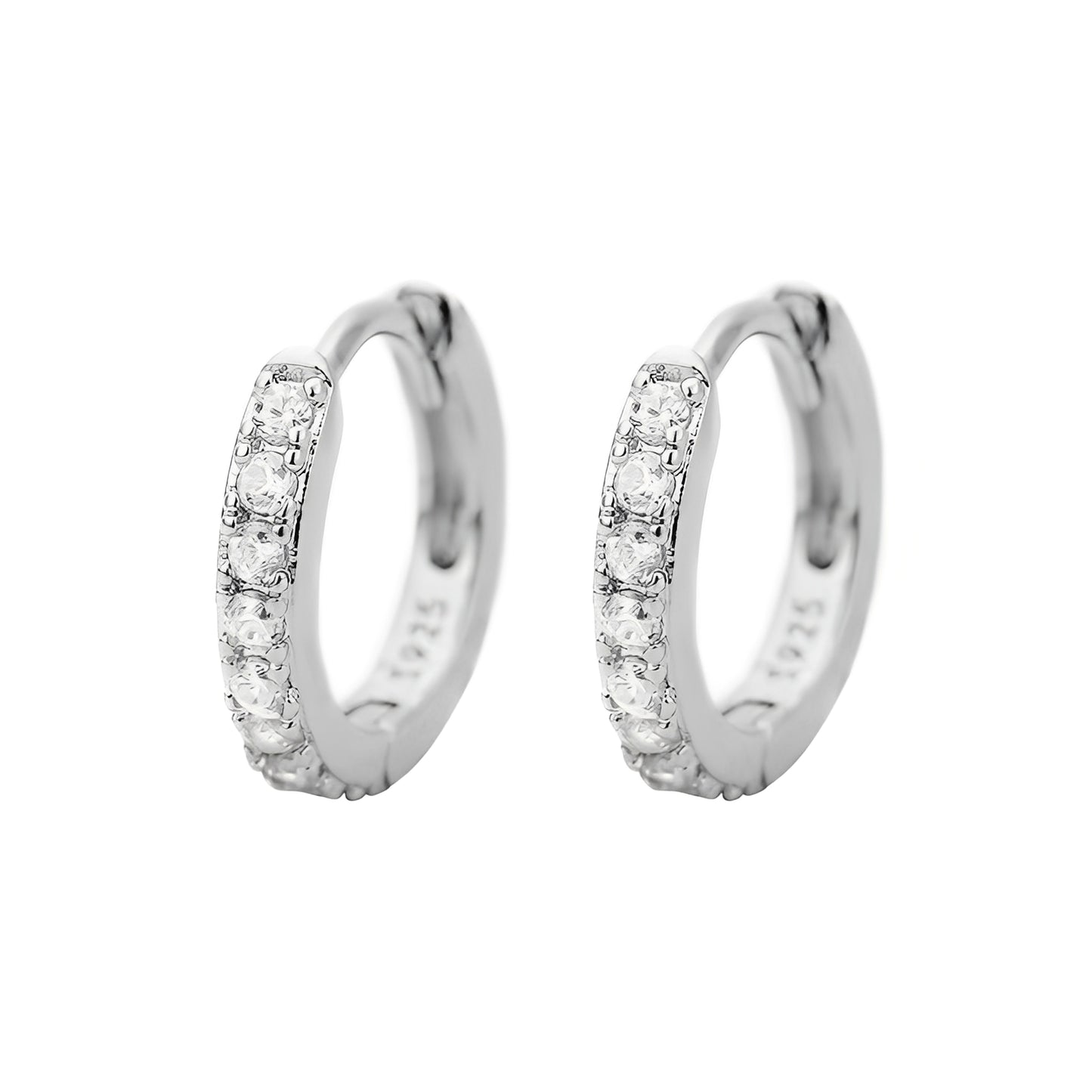Willow – Pendientes Clip Elegantes con Zirconia