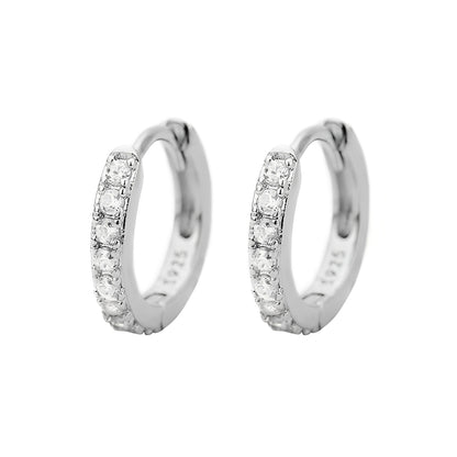 Willow – Pendientes Clip Elegantes con Zirconia