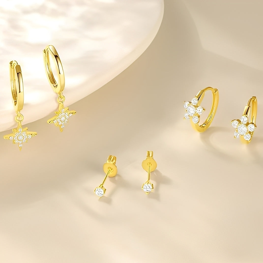 Stella – Pendientes Geométricos