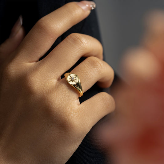 Tala – Anillo Sello Estrella
