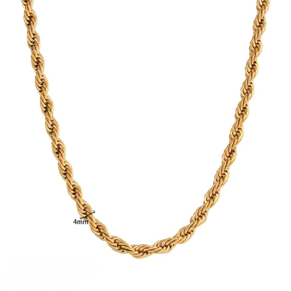 Alessia – Collar de Acero Titanio Antideslustre