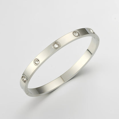 Liora – Pulsera Minimalista con Cristales Brillantes