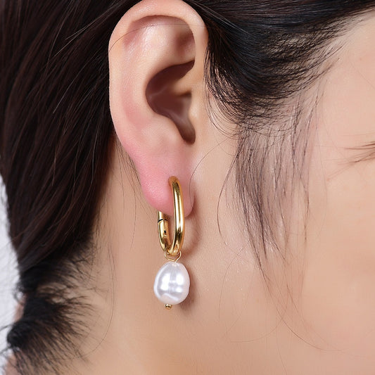 Isla – Pendientes Perla Elegantes