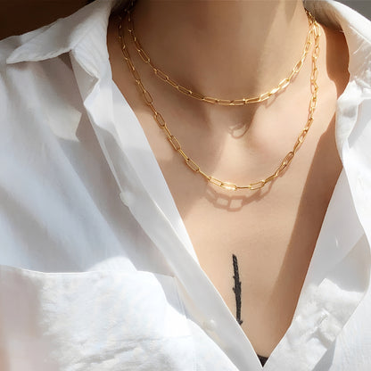 Kyla – Collar Paperclip con Estilo Elegante y Chic