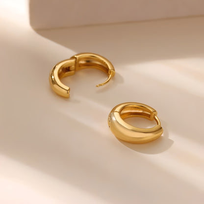 Elise – Pendientes Aro Minimalistas