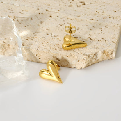 Charlie – Pendientes Corazón Elegantes