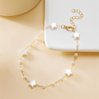 Celina – Pulsera Perlas Estrella Verano