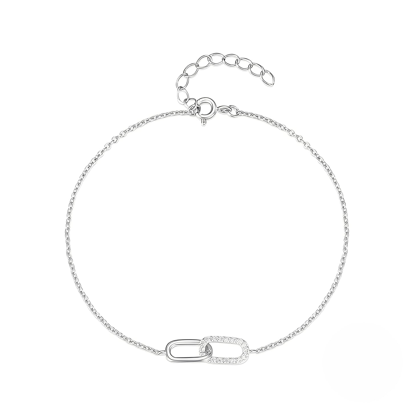 Rina – Pulsera con Eslabones Brillantes