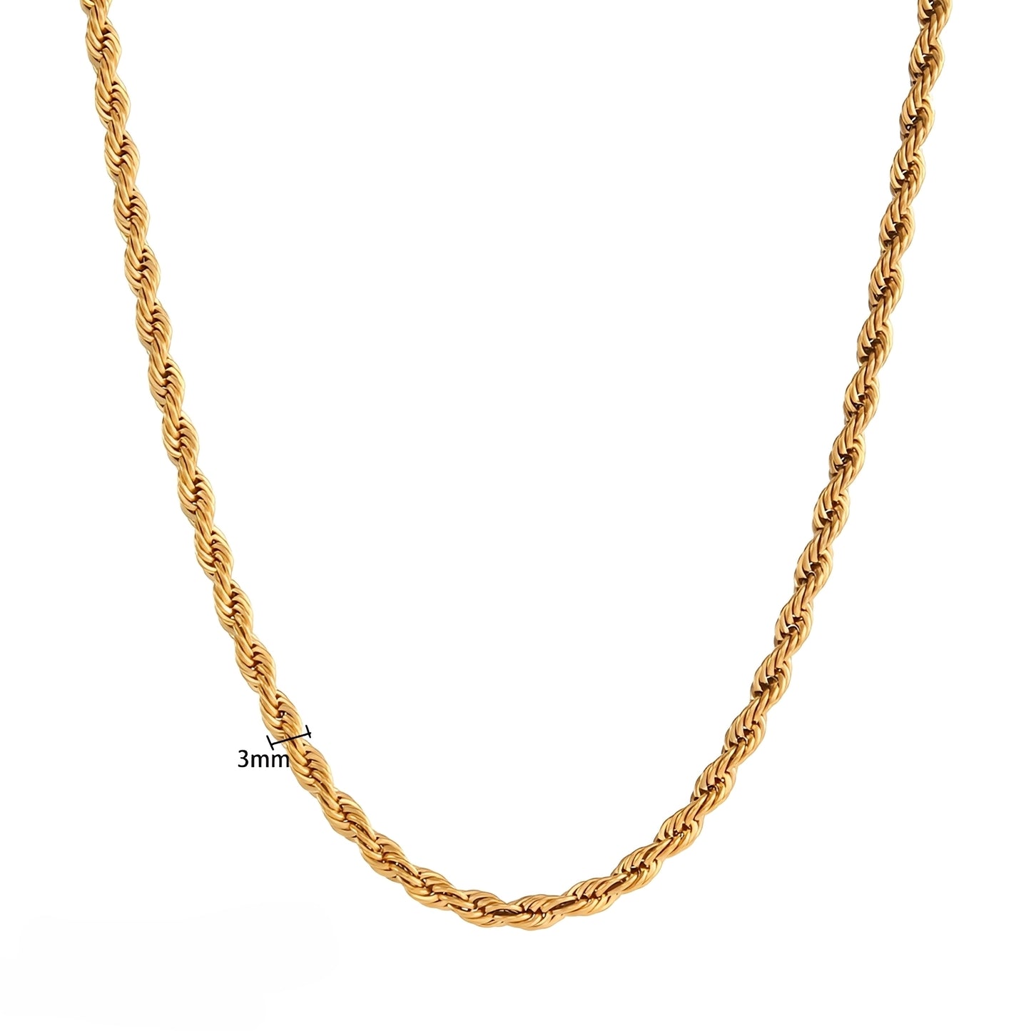 Alessia – Collar de Acero Titanio Antideslustre