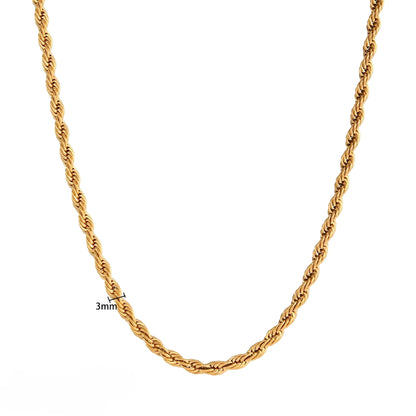 Alessia – Collar de Acero Titanio Antideslustre