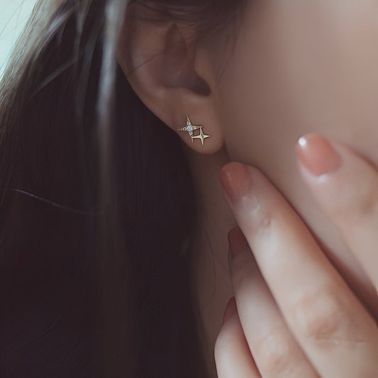 Astrid – Pendientes Estrellas Brillantes