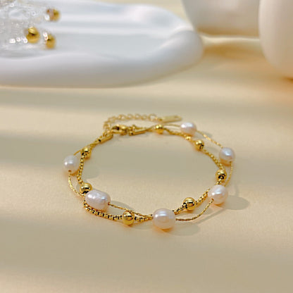 Vicky – Pulsera con Perlas Naturales