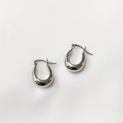 Denise – Pendientes Ovalados en U Elegantes