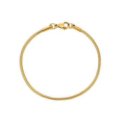 Pia – Pulsera Cadena Serpiente Elegante