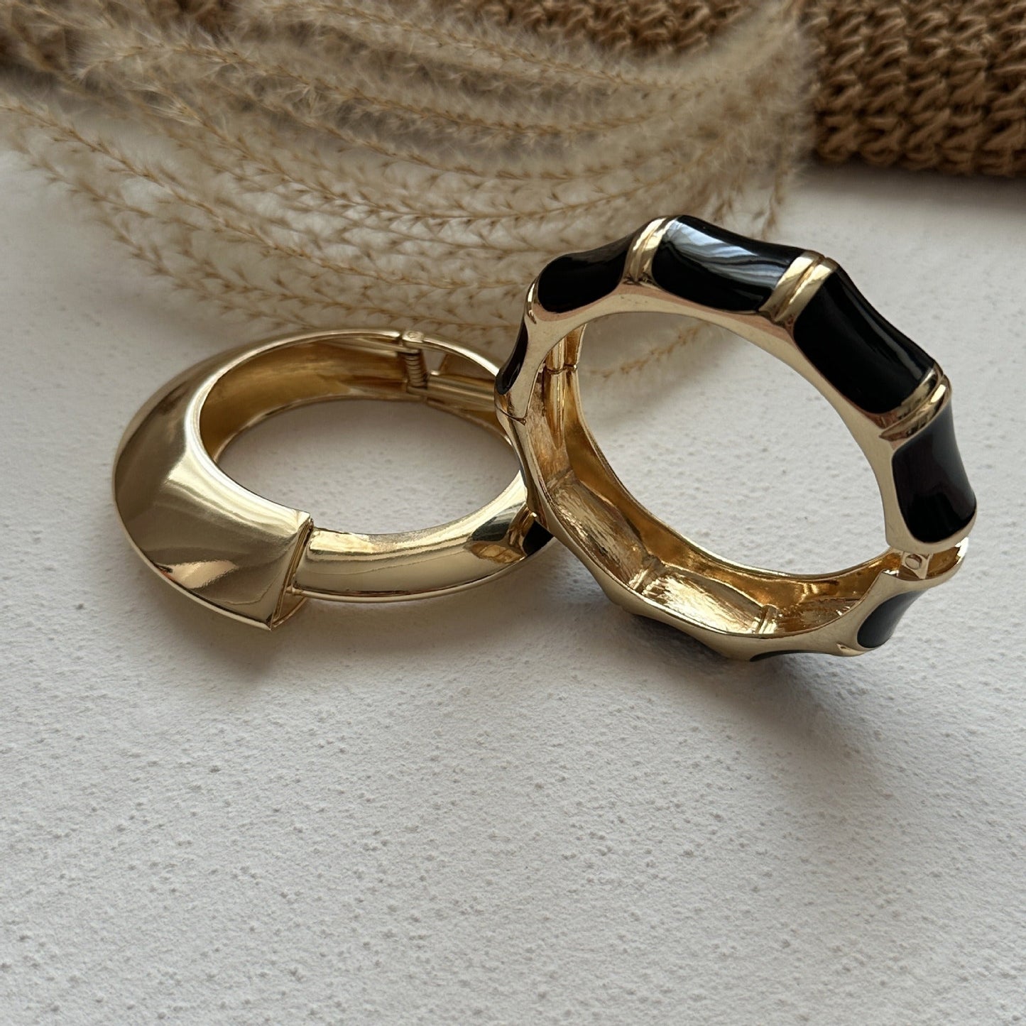 Naomi – Pulsera de Bambú con Bloques de Colores