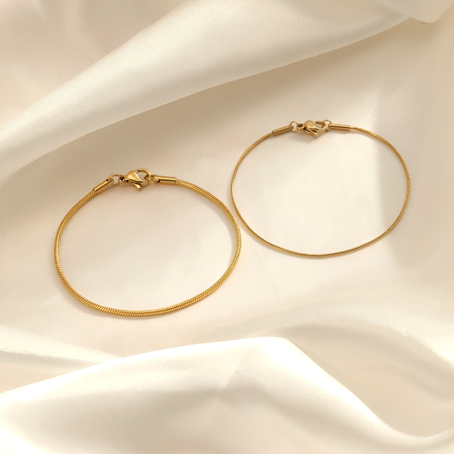 Pia – Pulsera Cadena Serpiente Elegante