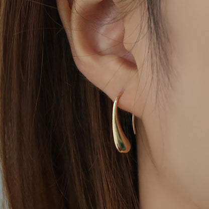 Maelys – Pendientes Gota Vintage Dorados