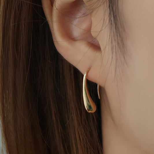 Maelys – Pendientes Gota Vintage Dorados