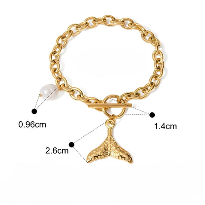 Coralia – Pulsera Caracola Marina Elegante