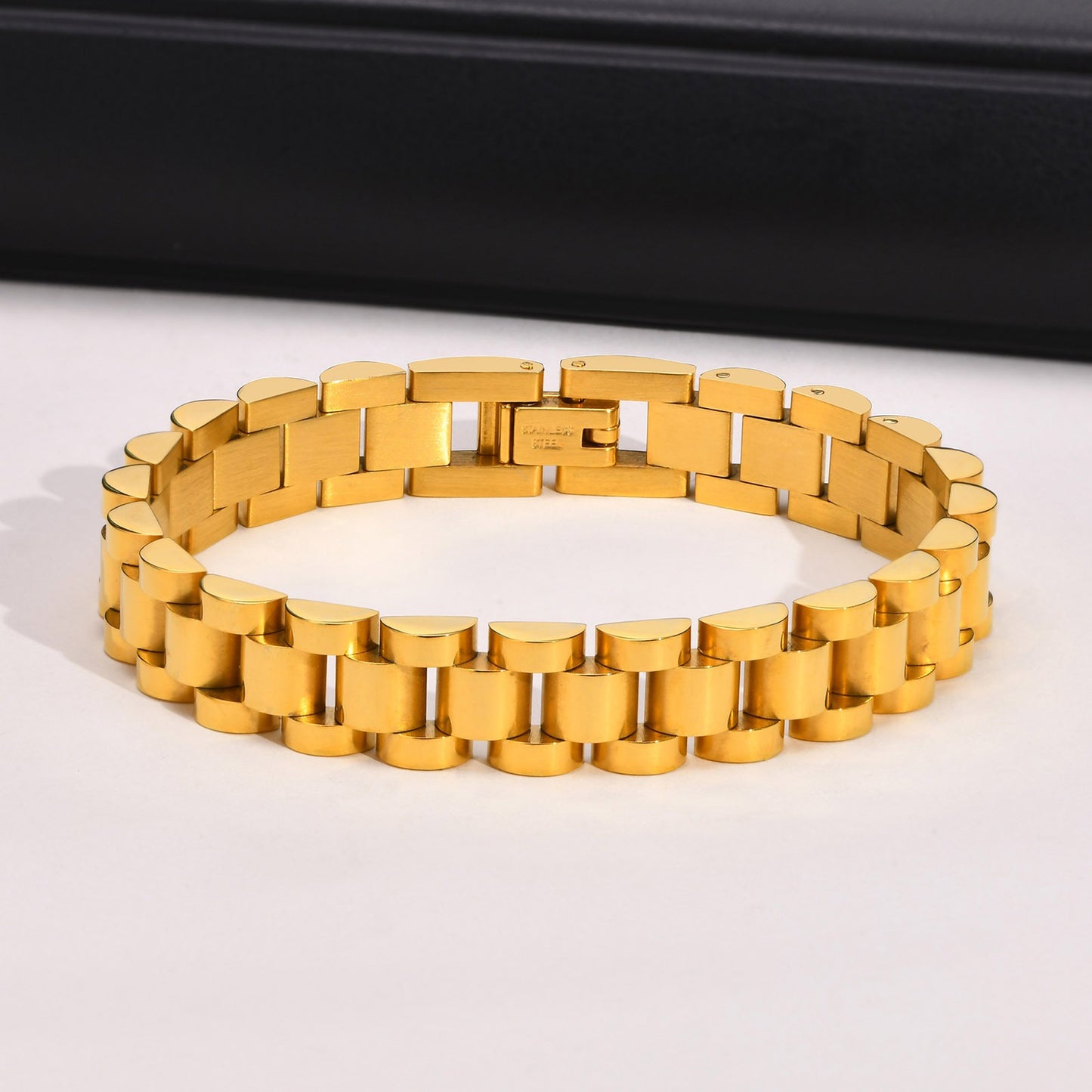 Emma – Pulsera de Cadena Dorada