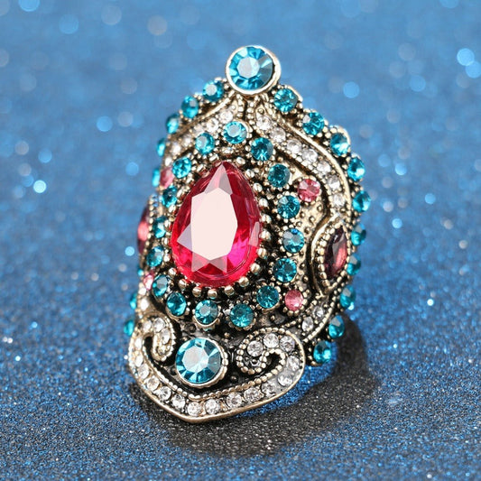 Diana – Anillo Mosaico Zafiro Otomano
