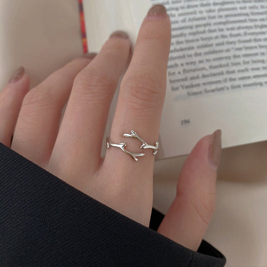 Auren – Anillo Rama Plata Esterlina