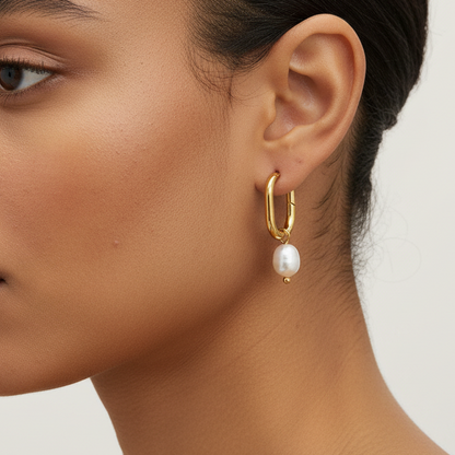Isla – Pendientes Perla Elegantes