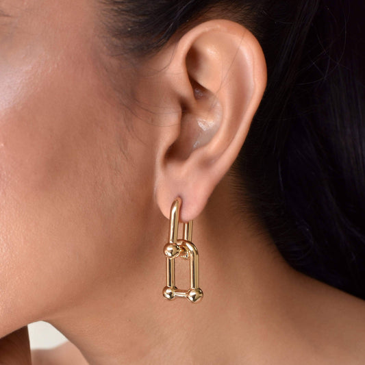 Emmie – Pendientes U Cortos Desmontables