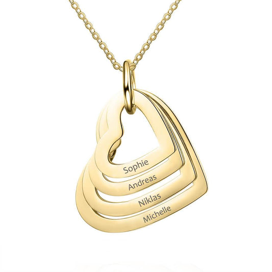 Amelya – Collar Corazón Personalizado Elegante