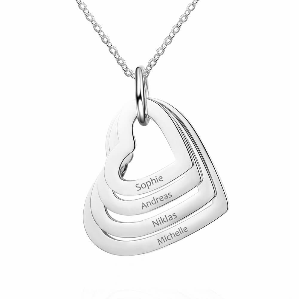 Amelya – Collar Corazón Personalizado Elegante