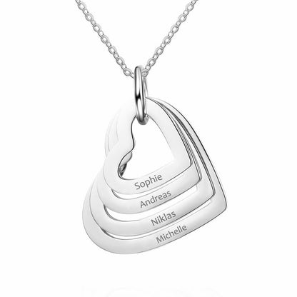 Amelya – Collar Corazón Personalizado Elegante