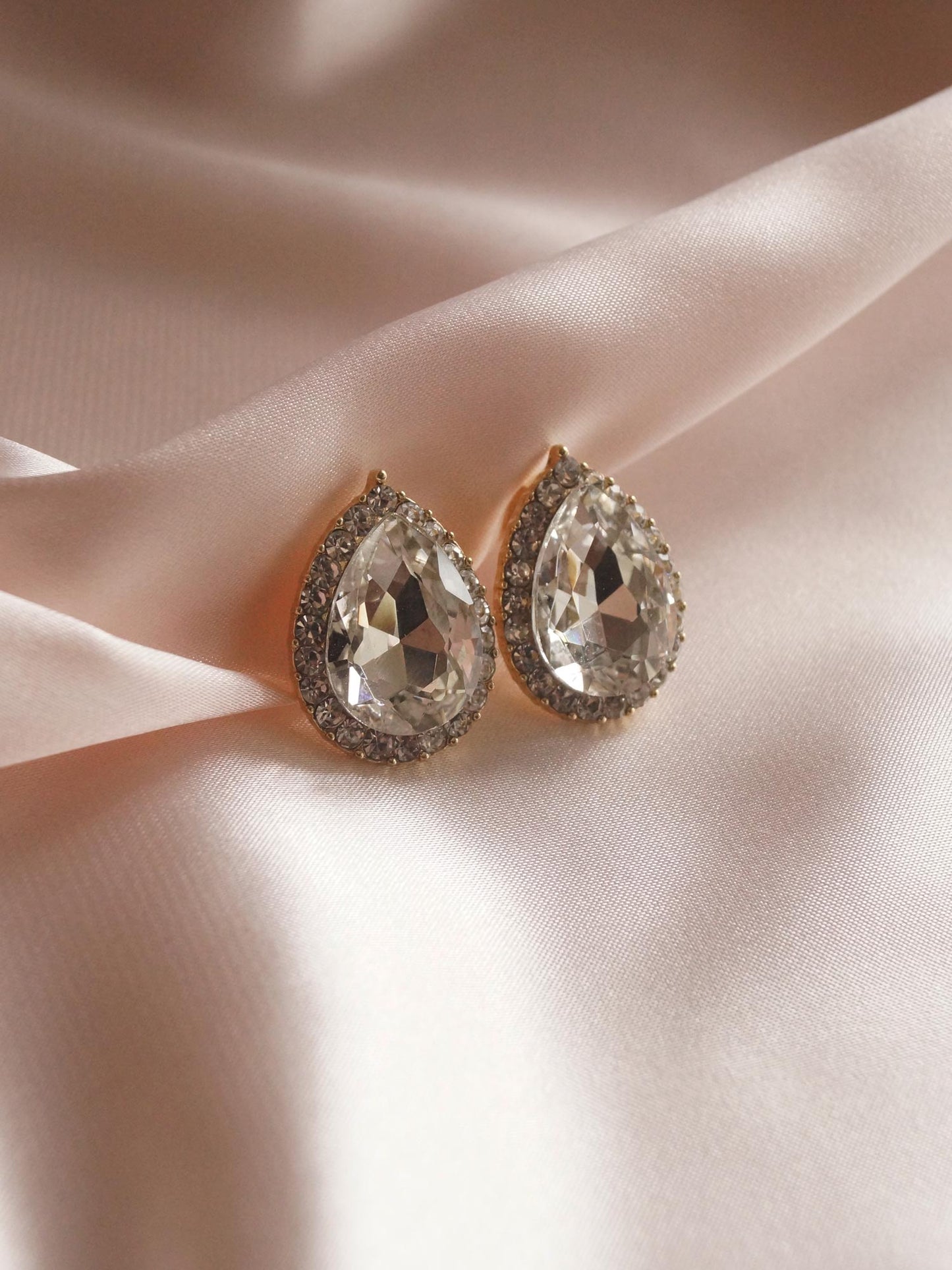 Lucy - Pendientes de diamante con forma de pera