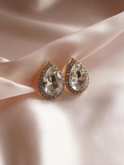 Lucy - Pendientes de diamante con forma de pera