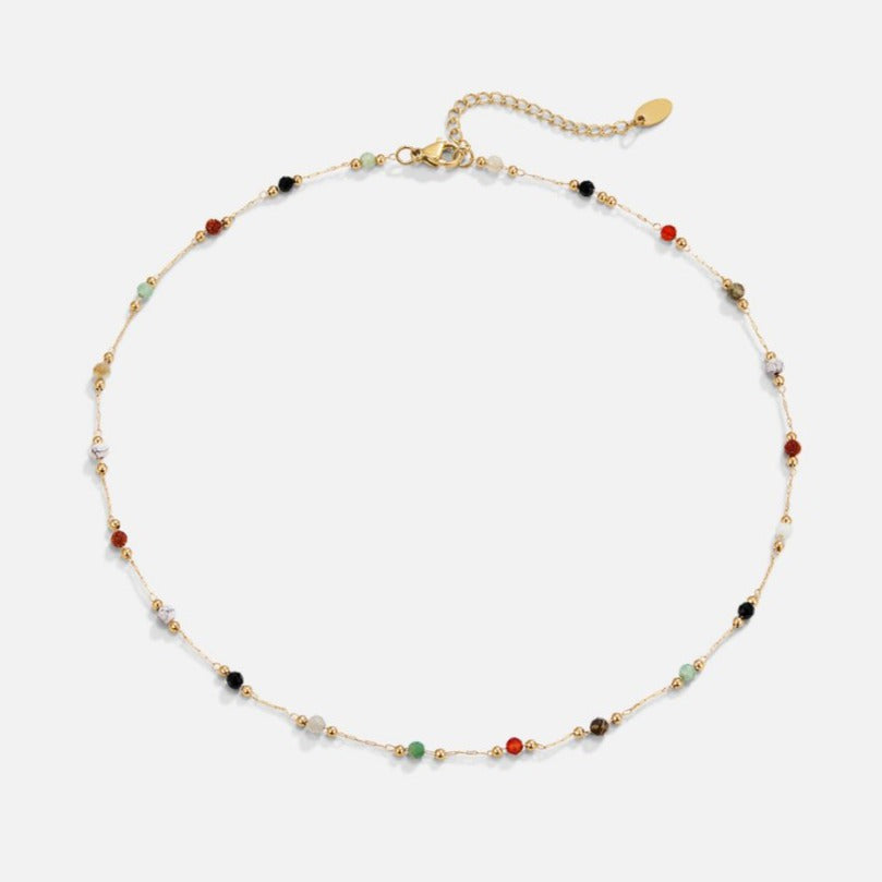 Lala - Collar con cuentas y piedras